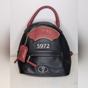 Black and Red Harry Potter Hogwarts Express Mini Backpack